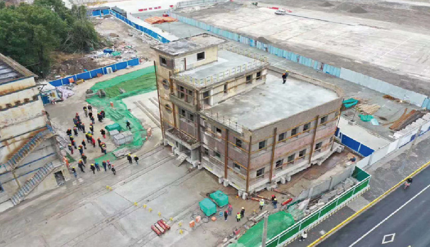 上海楊樹(shù)浦路540號(hào)船廠辦公樓保護(hù)修繕工程