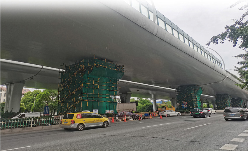 上海中環(huán)線（浦西段）橋梁支座整治更換工程